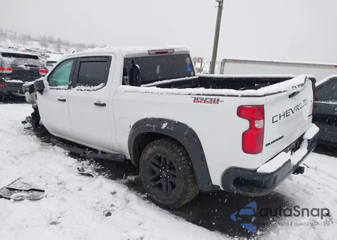 2023 Chevrolet Silverado 1500 4Wd Short Bed Custom Trail Boss из США, поврежденный, VIN 3GCPDCEK2PG202780